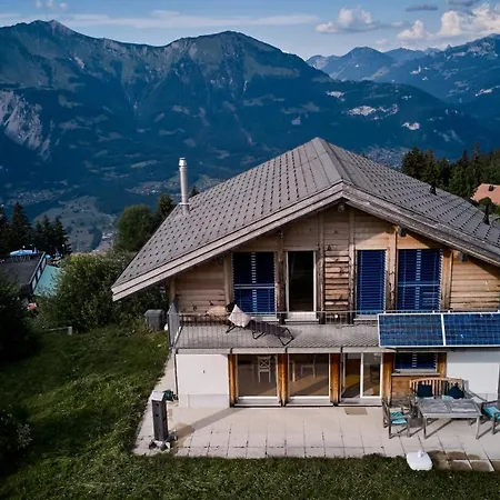 Alpehytte Panorama Kunterbunt Brienz Axalp